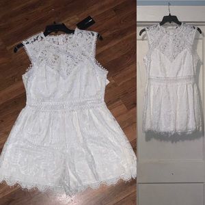 Fashion nova lace romper